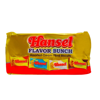 Hansel Flavor Bunch Assorted Cream-Filled Biscuits 10x31g