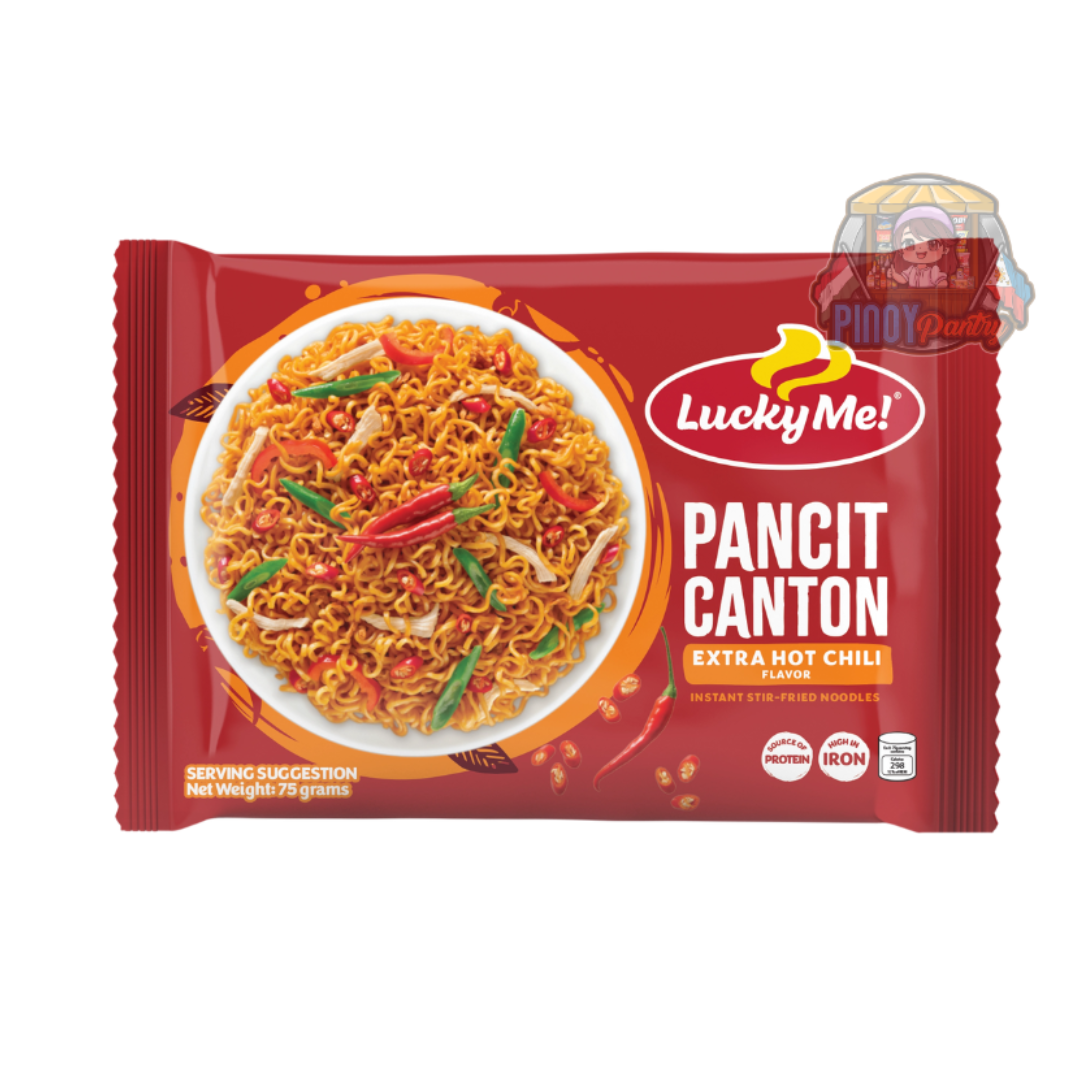 Lucky Me! Pancit Canton Extra Hot Chili 75g