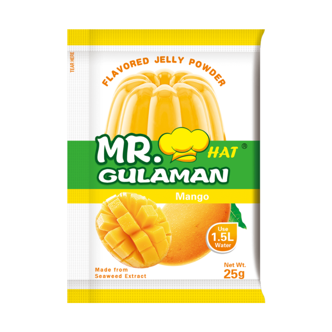 Mr. Hat Gulaman Mango Flavor 25g