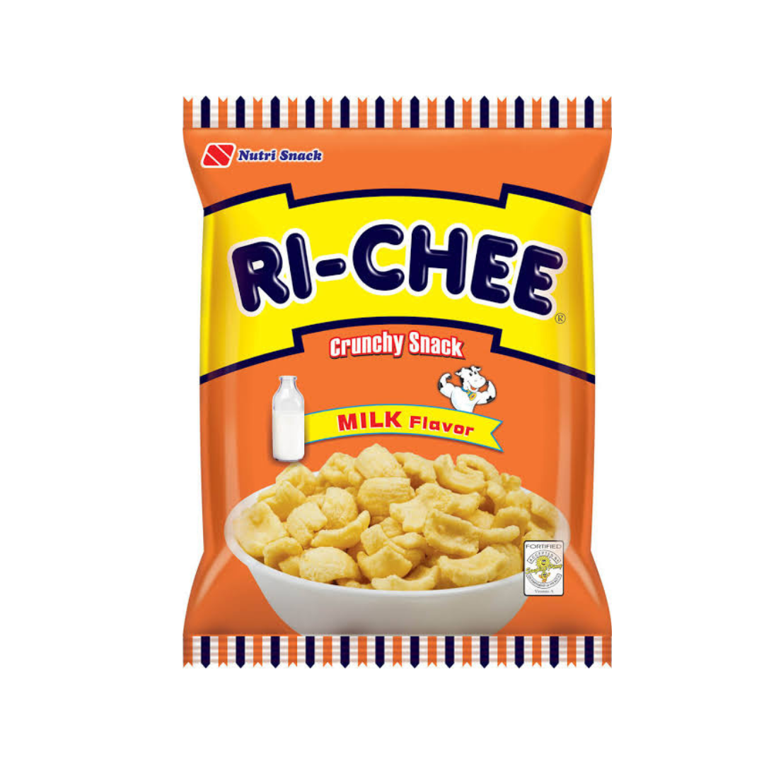Ri-Chee Crunchy Snack Milk Flavor 60g