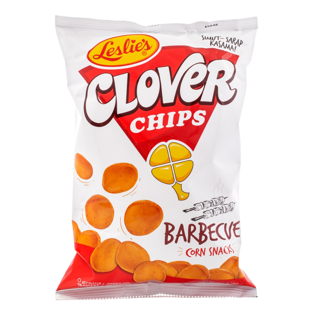 Leslie’s Clover Chips Barbecue 145g