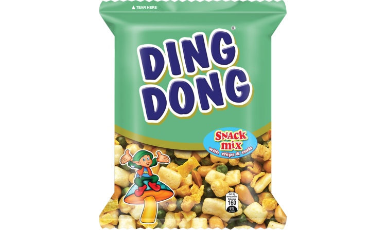 Ding Dong Snack Mix with Chips & Curls 100g