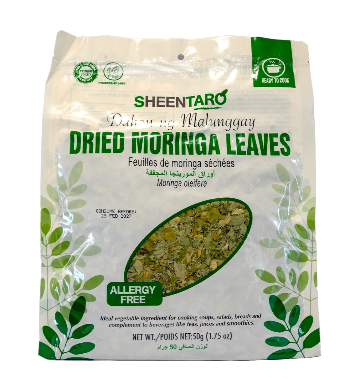 Sheentaro Dried Malunggay Leaves 50g