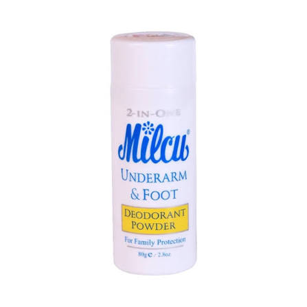 Milcu Underarm & Foot Deodorant Powder