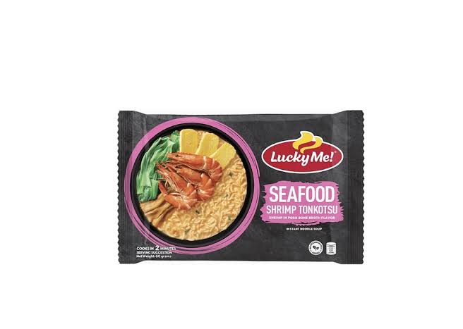 Lucky Me! Seafood Shrimp Tonkotsu Instant Noodles 60g