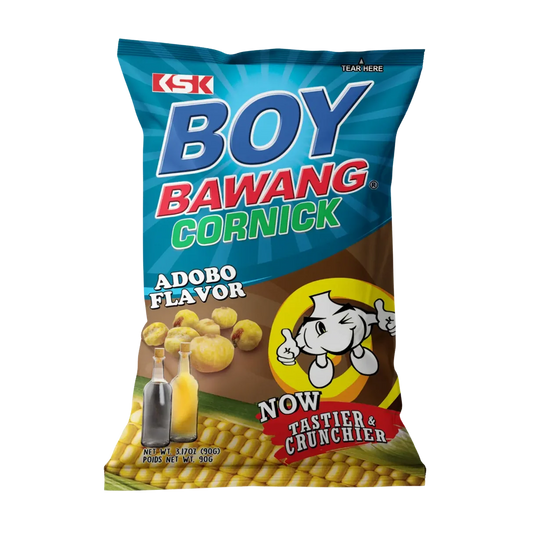 Boy Bawang Cornick Adobo Flavor 90g
