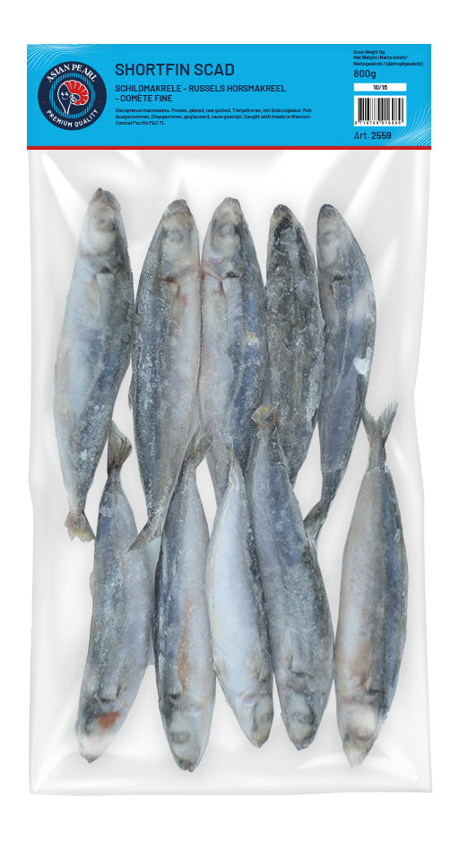 Asian Pearl Shortfin Scad 8/12 pcs 1kg
