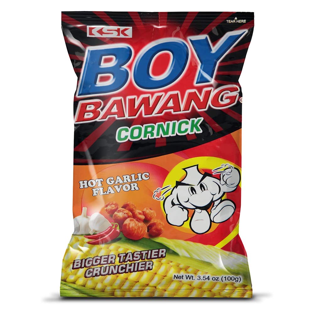 Boy Bawang Cornick Hot Garlic Flavor 90g