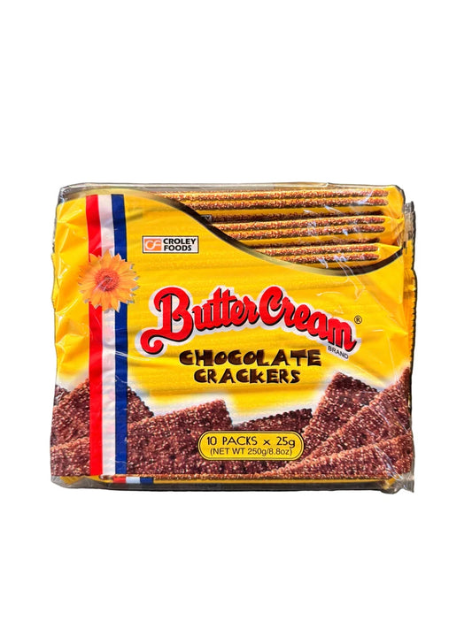 Croley's Butter Cream Crackers Chocolate 10x25g