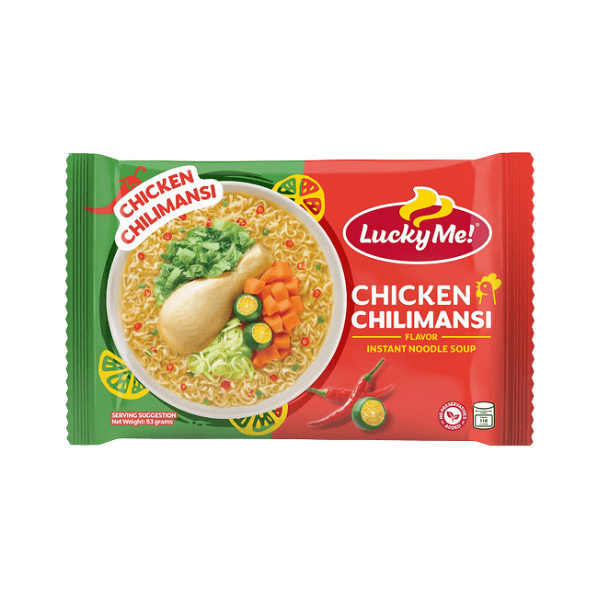 Lucky Me! Chicken Chilimansi Instant Noodles 53g