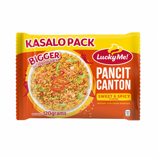 Lucky Me! Pancit Canton Sweet & Spicy Kasalo 120g