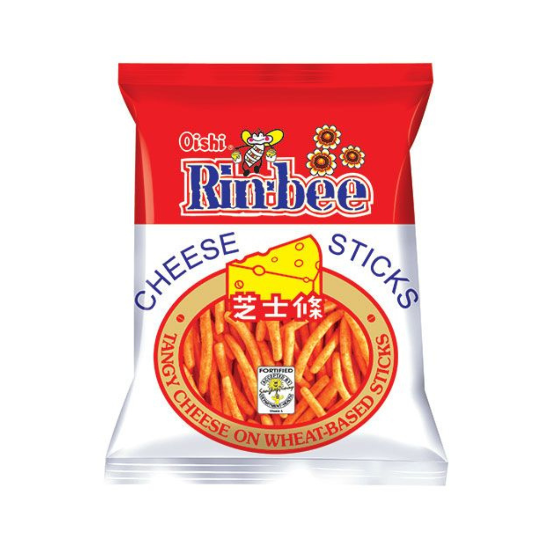 Oishi Rinbee Cheese Sticks 90g