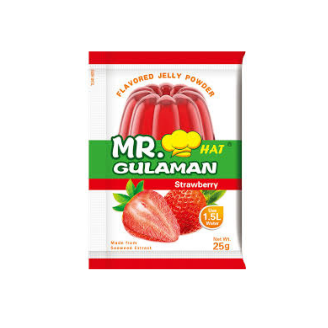 Mr. Hat Gulaman Strawberry 25g