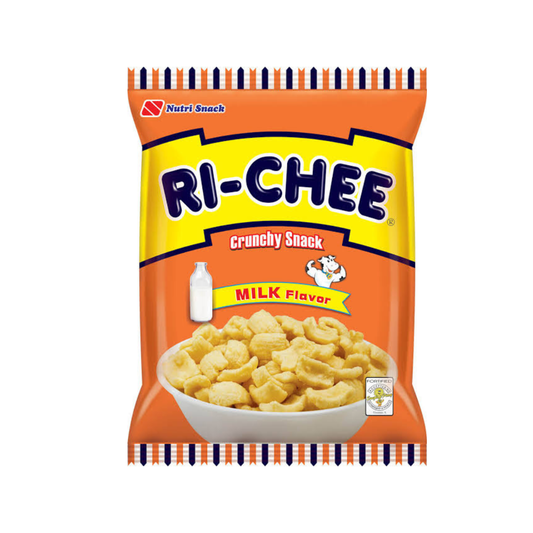 Ri-Chee Crunchy Snack Milk Flavor 60g