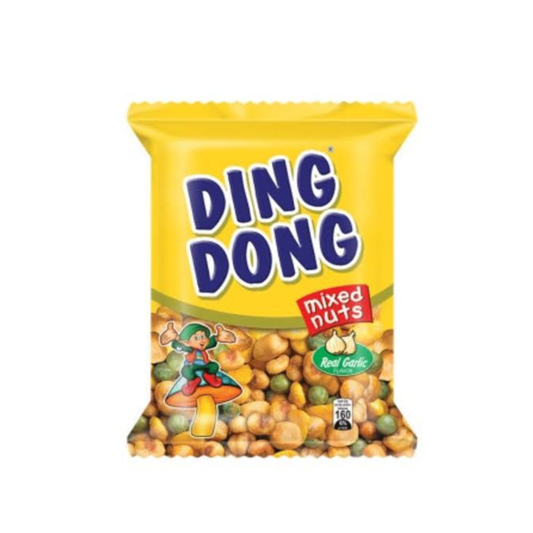 Ding Dong Mixed Nuts Real Garlic 100g