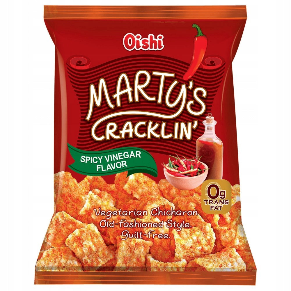 Oishi Marty's Cracklin' Spicy Vinegar 90g