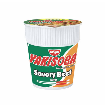 Nissin Yakisoba Savory Beef Cup Noodles 77g