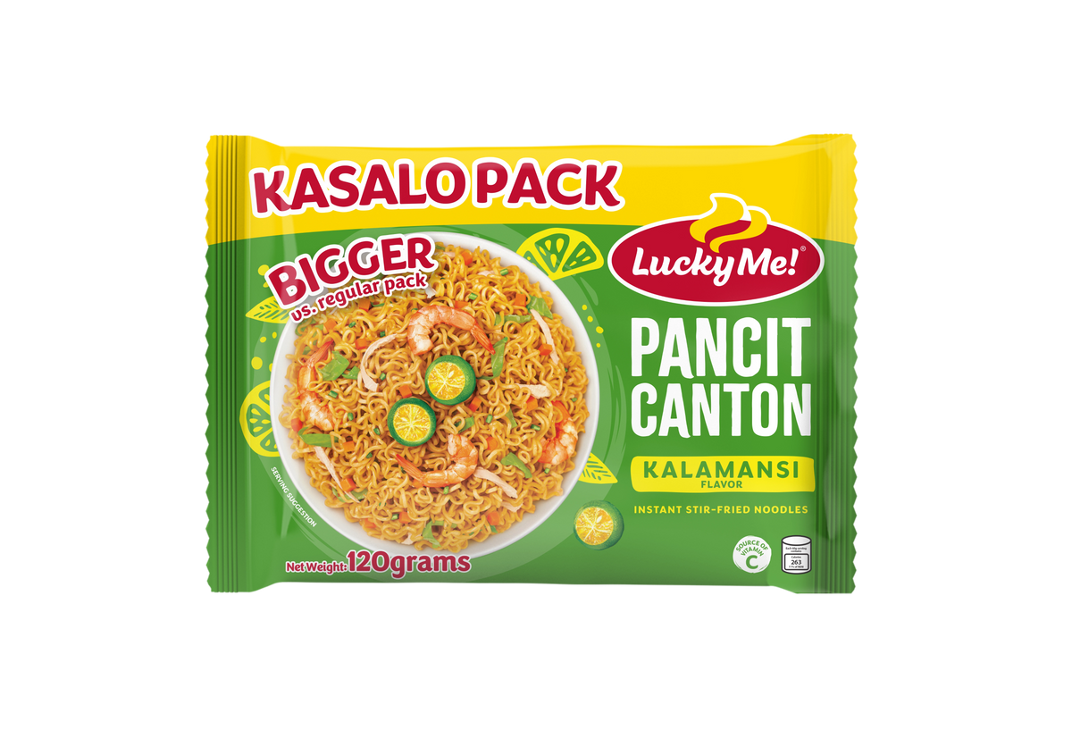 Lucky Me! Pancit Canton Kalamansi Kasalo 120g