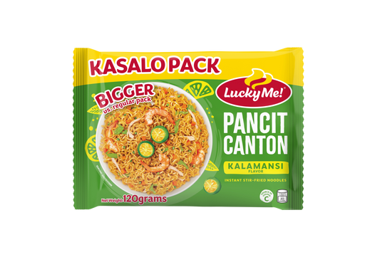 Lucky Me! Pancit Canton Kalamansi Kasalo 120g